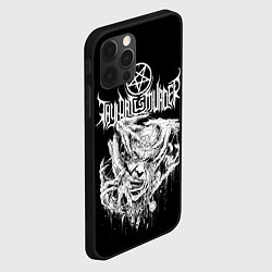Чехол для iPhone 12 Pro Thy Art Is Murder - Hate, цвет: 3D-черный — фото 2