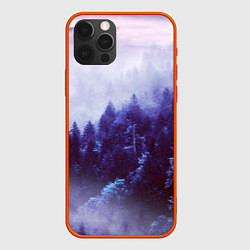 Чехол для iPhone 12 Pro ЛЕСНОЙ ТУМАН, цвет: 3D-красный