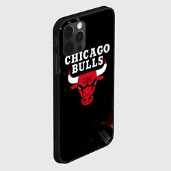 Чехол для iPhone 12 Pro ЧИКАГО БУЛЛС БЫКИ CHICAGO BULLS, цвет: 3D-черный — фото 2