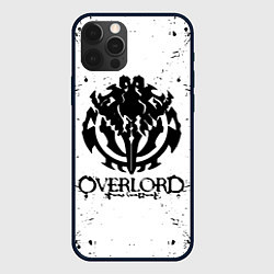 Чехол для iPhone 12 Pro OVERLORD паттерн, цвет: 3D-черный