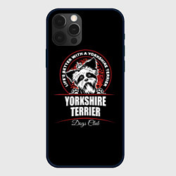 Чехол iPhone 12 Pro Йоркширский Терьер Yorkshire Terrier