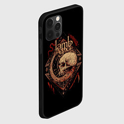 Чехол для iPhone 12 Pro LOG Skull, цвет: 3D-черный — фото 2