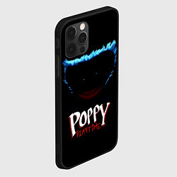 Чехол для iPhone 12 Pro Poppy Playtime: Huggy Wuggy, цвет: 3D-черный — фото 2