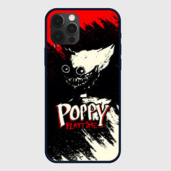 Чехол для iPhone 12 Pro Poppy Playtime: Red & Black, цвет: 3D-черный