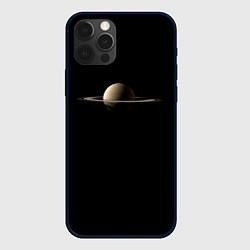 Чехол для iPhone 12 Pro Красавец Сатурн, цвет: 3D-черный