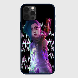 Чехол для iPhone 12 Pro Jinx Arcane, цвет: 3D-черный