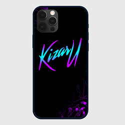 Чехол для iPhone 12 Pro КИЗАРУ НЕОН ЛОГО KIZARU NEON, цвет: 3D-черный