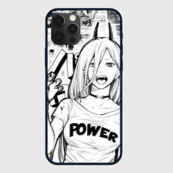 Чехол для iPhone 12 Pro Power - Chainsaw-Man, цвет: 3D-черный