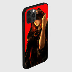 Чехол для iPhone 12 Pro ELden ring девушка, цвет: 3D-черный — фото 2