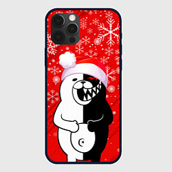 Чехол iPhone 12 Pro НОВОГОДНИЙ MONOKUMA