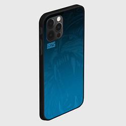 Чехол для iPhone 12 Pro 1925 SPB Lion Dark Theme, цвет: 3D-черный — фото 2