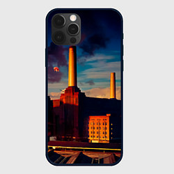 Чехол для iPhone 12 Pro Animals - Pink Floyd, цвет: 3D-черный