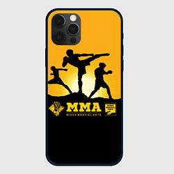 Чехол для iPhone 12 Pro ММА Mixed Martial Arts, цвет: 3D-черный