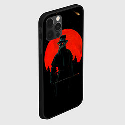 Чехол для iPhone 12 Pro Plague doctor ЧУМНОЙ ДОКТОР, цвет: 3D-черный — фото 2