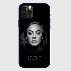Чехол для iPhone 12 Pro Портрет Адель, цвет: 3D-черный
