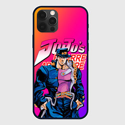 Чехол iPhone 12 Pro JOJO BIZARRE ADVENTURE ДЖО ДЖО ГРАДИЕНТ