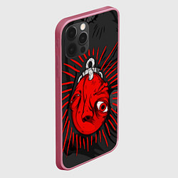 Чехол для iPhone 12 Pro BERSERK BEREHIT БЕРСЕРК БЕРЕХИТ, цвет: 3D-малиновый — фото 2