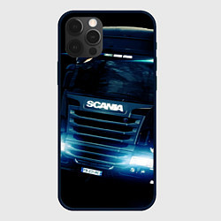 Чехол для iPhone 12 Pro SCANIA Дальнобой 2022, цвет: 3D-черный