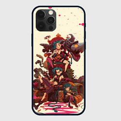 Чехол iPhone 12 Pro ЛИГА ЛЕГЕНД JINX ARCANE