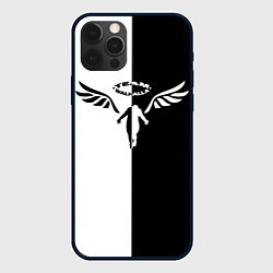 Чехол iPhone 12 Pro WALHALLA TEAM BLACK WHITE STYLE TOKYO REVENGERS