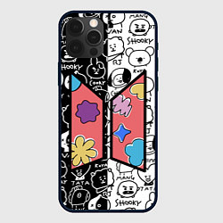 Чехол iPhone 12 Pro Permission To Dance SPLIT BT21