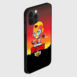 Чехол для iPhone 12 Pro Brawl Stars - Max, цвет: 3D-черный — фото 2