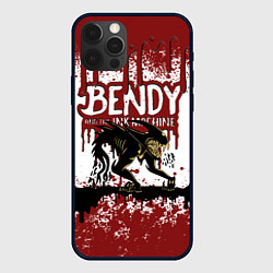 Чехол iPhone 12 Pro BLOOD BLACK AND WHITE BENDY AND THE INK MACHINE