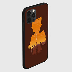 Чехол для iPhone 12 Pro ГОРО ГЕНШИН ИМПАКТ GORO, цвет: 3D-черный — фото 2