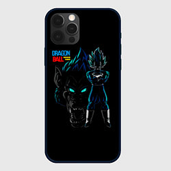 Чехол для iPhone 12 Pro Dragon Ball Z Dark, цвет: 3D-черный