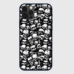 Чехол iPhone 12 Pro Screaming skulls