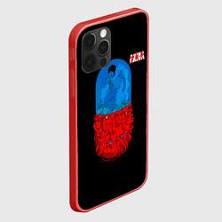 Чехол для iPhone 12 Pro Сима в капсуле - Akira, цвет: 3D-красный — фото 2