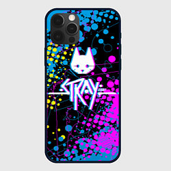 Чехол для iPhone 12 Pro Stray кот бродяга, цвет: 3D-черный
