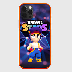 Чехол для iPhone 12 Pro FANG ФЭНГ BRAWL STARS Фенг, цвет: 3D-красный