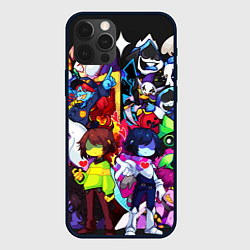 Чехол для iPhone 12 Pro DELTARUNE UNDERTALE, цвет: 3D-черный
