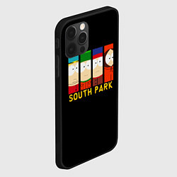 Чехол для iPhone 12 Pro South Park - Южный парк главные герои, цвет: 3D-черный — фото 2
