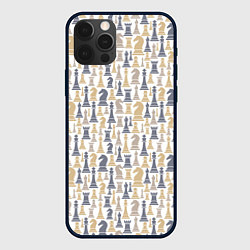 Чехол iPhone 12 Pro Шахматы фигуры
