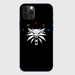 Чехол iPhone 12 Pro LOGO THE WITCHER