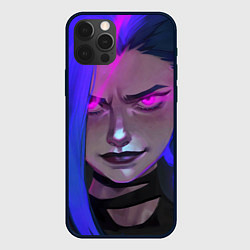 Чехол iPhone 12 Pro League Of Legends Arcane ДЖИНКС Jinx Powder