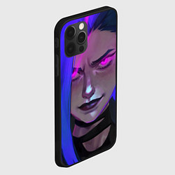 Чехол для iPhone 12 Pro League Of Legends Arcane ДЖИНКС Jinx Powder, цвет: 3D-черный — фото 2