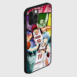 Чехол для iPhone 12 Pro Kuroko no Basuke Баскетбол Куроко, цвет: 3D-черный — фото 2