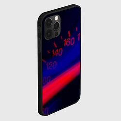 Чехол для iPhone 12 Pro Скоростьspeed, цвет: 3D-черный — фото 2