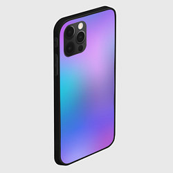 Чехол для iPhone 12 Pro Радужное Размытие, цвет: 3D-черный — фото 2