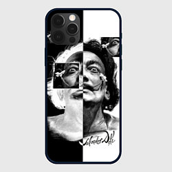 Чехол для iPhone 12 Pro Salvador Dali - Сальвадор Дали, цвет: 3D-черный