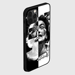 Чехол для iPhone 12 Pro Salvador Dali - Сальвадор Дали, цвет: 3D-черный — фото 2