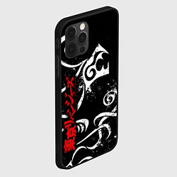 Чехол для iPhone 12 Pro DRAKEN TATTOO WHITE ТОСВА, цвет: 3D-черный — фото 2