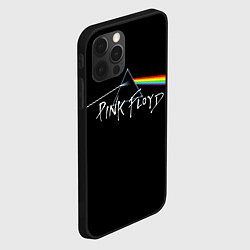 Чехол для iPhone 12 Pro PINK FLOYD - ПИНК ФЛОЙД, цвет: 3D-черный — фото 2