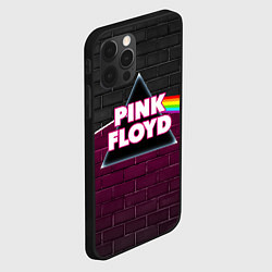 Чехол для iPhone 12 Pro PINK FLOYD ПИНК ФЛОЙД, цвет: 3D-черный — фото 2