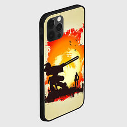 Чехол для iPhone 12 Pro Снейк и Метал Гир, цвет: 3D-черный — фото 2