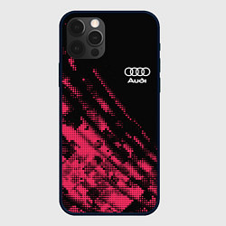 Чехол iPhone 12 Pro Audi Текстура