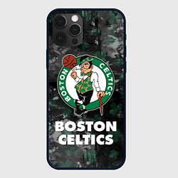 Чехол iPhone 12 Pro Бостон Селтикс, Boston Celtics, НБА